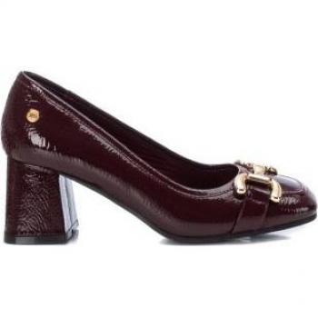 Mocasines Xti Color Burdeos para Mujer