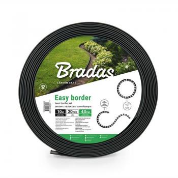 Bradas Rasenbegrenzungsset EASY BORDER 40mm - schwarz