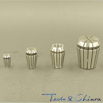 Juego de mandriles ER16 para fresadora CNC 3.175mm 3.5mm 4mm 4.5mm 5mm