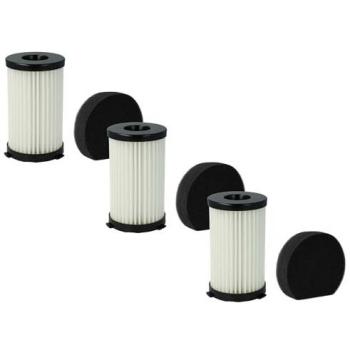 3x Filtro HEPA anallergico per Ariete Handy Force 2761 Ram aspirapolvere