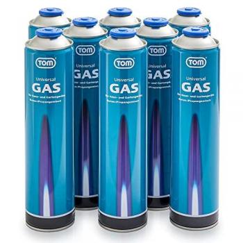 TOM Gaskartusche 600ml Universalgas Set