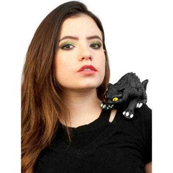 Ghoulish Kratzige Katze für die Schulter