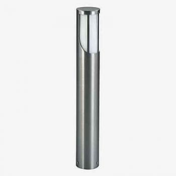 Pollerleuchte A-92971, Edelstahl, Opalglas, E27, IP44, 700x103mm