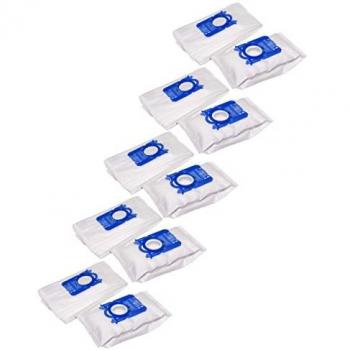 Sacchetto Compatibile VHBW per Tornado TO 4641 Zephir e TO 5400-5499 Essensio 50 Pezzi Microfibra 28cm x 17,5cm