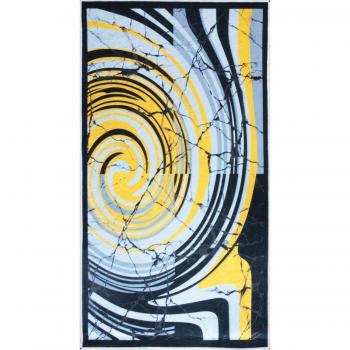 Alfombra de sala Tourbillon 200 x 290 cm - Amarillo
