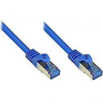 Good Connections Patchkabel Cat. 6a S/FTP halogenfrei 500MHz blau