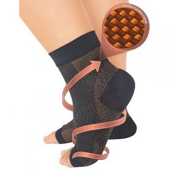 Chaussettes Anti-Fatigue Cuivre pour Fasciite Plantaire