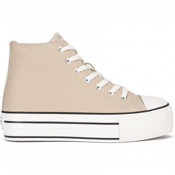 Beige Sprandi Sneakers aus Stoff YL201412