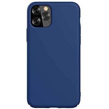 Protezione Fotocamera con Cover in Silicone per iPhone 11 Pro Blu