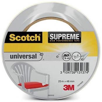 M 4101 4101W25 Gewebeklebeband Weiß (L x B) 25 m x 48 mm 1 Rolle(n) (4101W25)