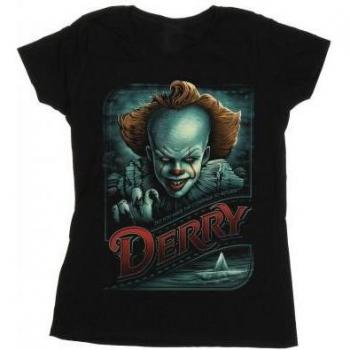 Derry Courage “Return” Women's XL Black Cotton Shirt