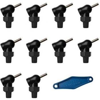 TPF commercial 39174000 – Embout de haute pression xW (70 bar 1/8 D 3 mm, L 12.7 mm), couleur noir