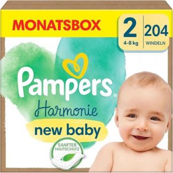 Pampers Windeln Harmonie Gr. 2 Mini, 204 St