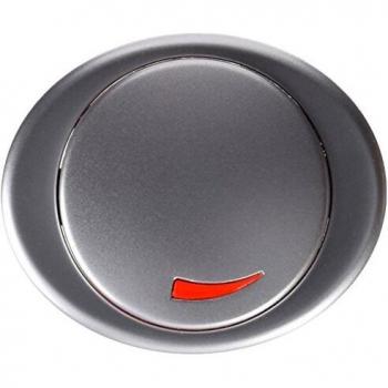 Tapa regulador giratorio plata Niessen Tacto 5560 PL