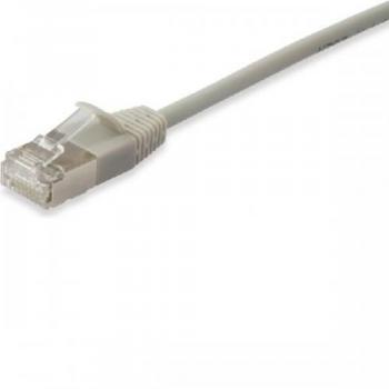 Equip Cat.6A F/FTP Slim Patch Cable. 15m. Beige