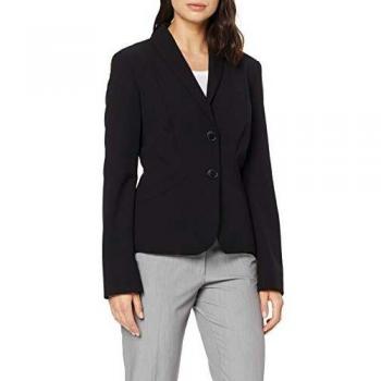 Betty Barclay Damen Sakko Kurz Einreiher, Schwarz (Black 9045), 36