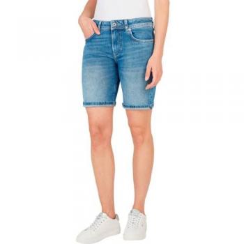 Pantaloncini Donna Pepe Jeans Blue Poppy 28