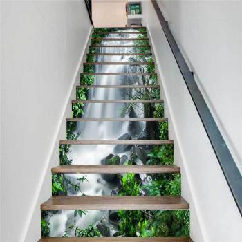 Escaliers 3D Cascade Décor Imperméable
