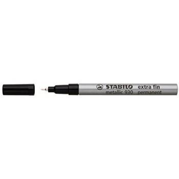 Stabilo Metallic Marqueur Toutes Surfaces Argent