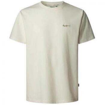 Camiseta Hombre Pepe Jeans Connor Blanco Roto XL – Casual de algodón