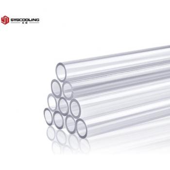 Syscooling 50cm Transparent PETG Hard Tube for Liquid Cooling, ID10mm OD14mm