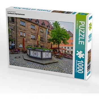 CALVENDO Puzzle Ansbach Impressionen 1000 Teile Lege-Größe 64 x 48 cm Foto-Puzzle Bild von Dirk Meutzner