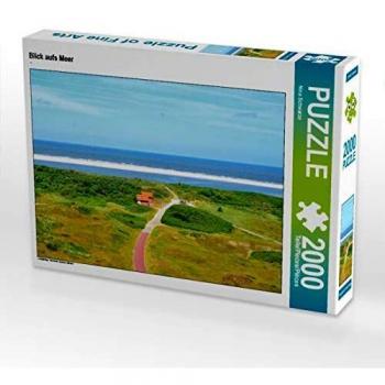CALVENDO Puzzle Blick aufs Meer 2000 Teile Lege-Größe 90 x 67 cm