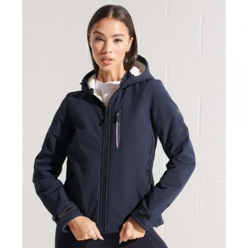 Chaqueta Superdry Arctic Softshell para mujer en color negro