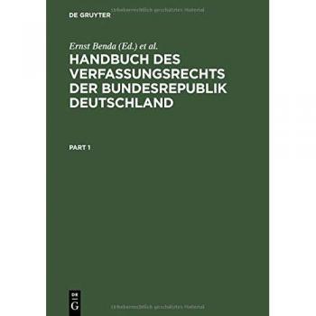 Handbuch des Verfassungsrechts der Bundesrepublik Deutschland