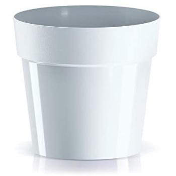 Maceta Prosperplast CUBE BASIC 124x124x114 Blanco