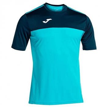 Maillot de Rugby Joma Winner Turquoise Fluoré/Marine Taille L