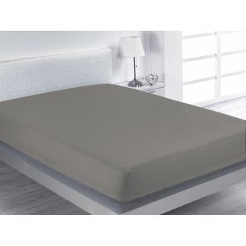 Lenzuolo Protettivo Sabanalia Combina - Regolabile con Misure Diverse, Letto 105cm, Colore: Grigio