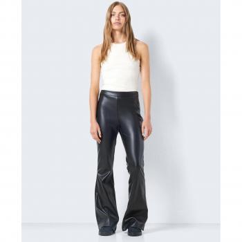 Pantaloni flared in similpelle neri - Noisy May - Andy Pasa - XS/S