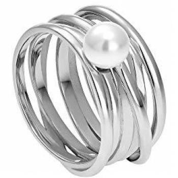 Heideman Serpens Damenring Weiss 1 ct – 44,99 € – Feminin & Glänzend