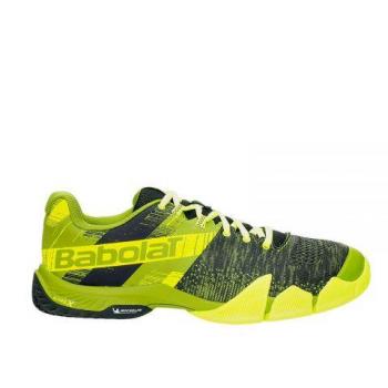 Scarpe da Padel Babolat Movea Verde Grigio 30s21571 8005