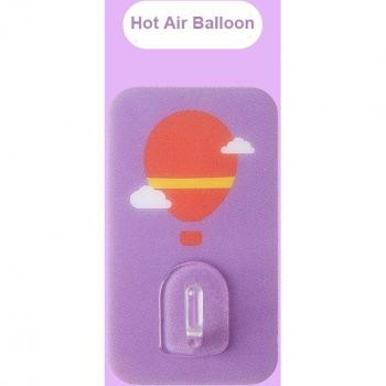 2Pcs Waterproof Non-Trace Adhesive Hooks