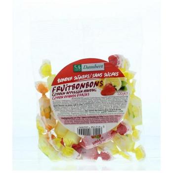 Damhert Fruchtgeschmack Bonbons zuckerfrei 100g