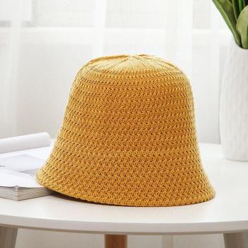 Women's Winter Bucket Hat - Black Felt Wool for Teens