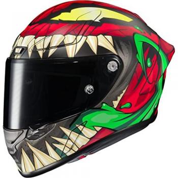 HJC RPHA 1 Toxin Marvel Casco - Negro Rojo Amarillo (S)