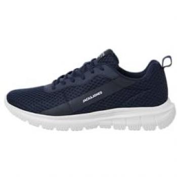 Jack & Jones Taylor Mesh Navy Blazer Trainers – PU Comfort