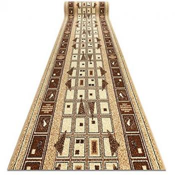 Rugsx Runner BCF Jetta Beige 64x380 cm