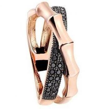 Anillo de plata 925 Duran Exquse oro rosado