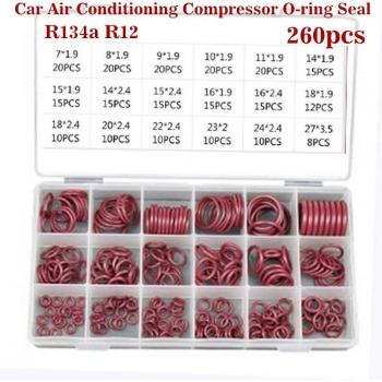Red R134a R12 O-Ring Seal Assortment for Car A/C