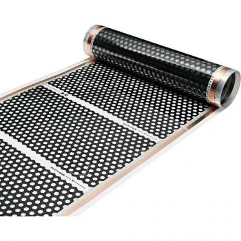 Infrarot Fußbodenheizung 50CM x 2M Wabenheizung Elektrisch Heizfilm 220V