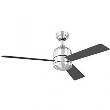 Ventilador de techo modelo savu. color cromado. potencia: 60w aspas: ø115cm con mando a distancia edm 8425998339871 33987 EDM