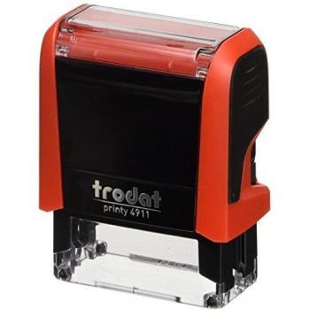 Trodat Printy 4911 Adressstempel, feuerrot