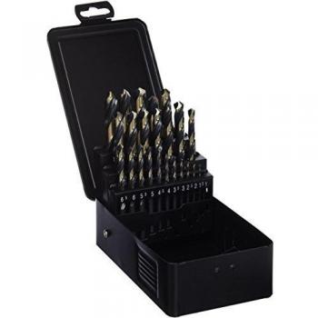 Juego de 25 brocas HSS G BC02 1 a 13 cada 0,5 mm BLUE MASTER