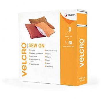 Klettband zum Aufnähen VELCRO 20 mm × 10 m – Hook & Loop für Textilien (NATO)