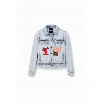 Chaqueta Vaquera Mickey Mouse de Desigual – Azul XXL