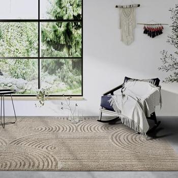 ELLE DECORATION Hochflor-Teppich »Chappe«, rechteckig, 18 mm, Shaggy, flauschig, weich, Langflor, modern, Hoch Tief Effekt